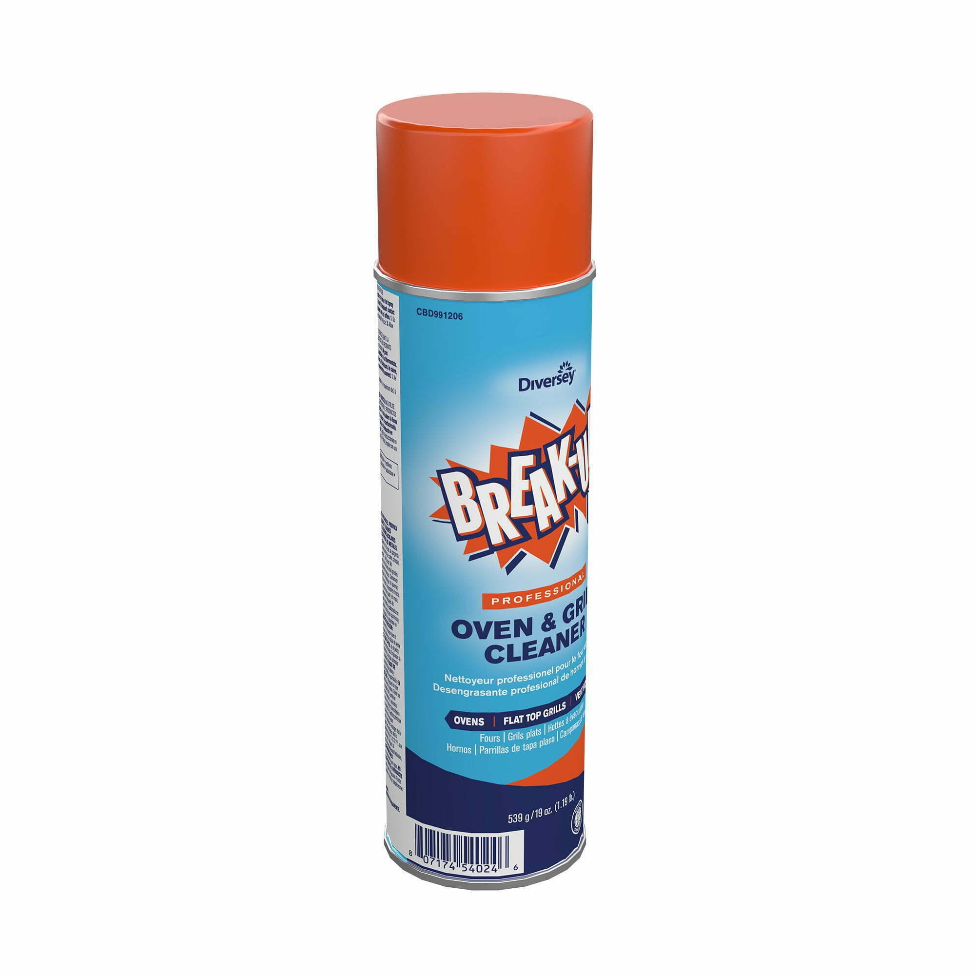 BreakUp Professional Oven & Grill Cleaner, 19 oz, RTU Bermuda